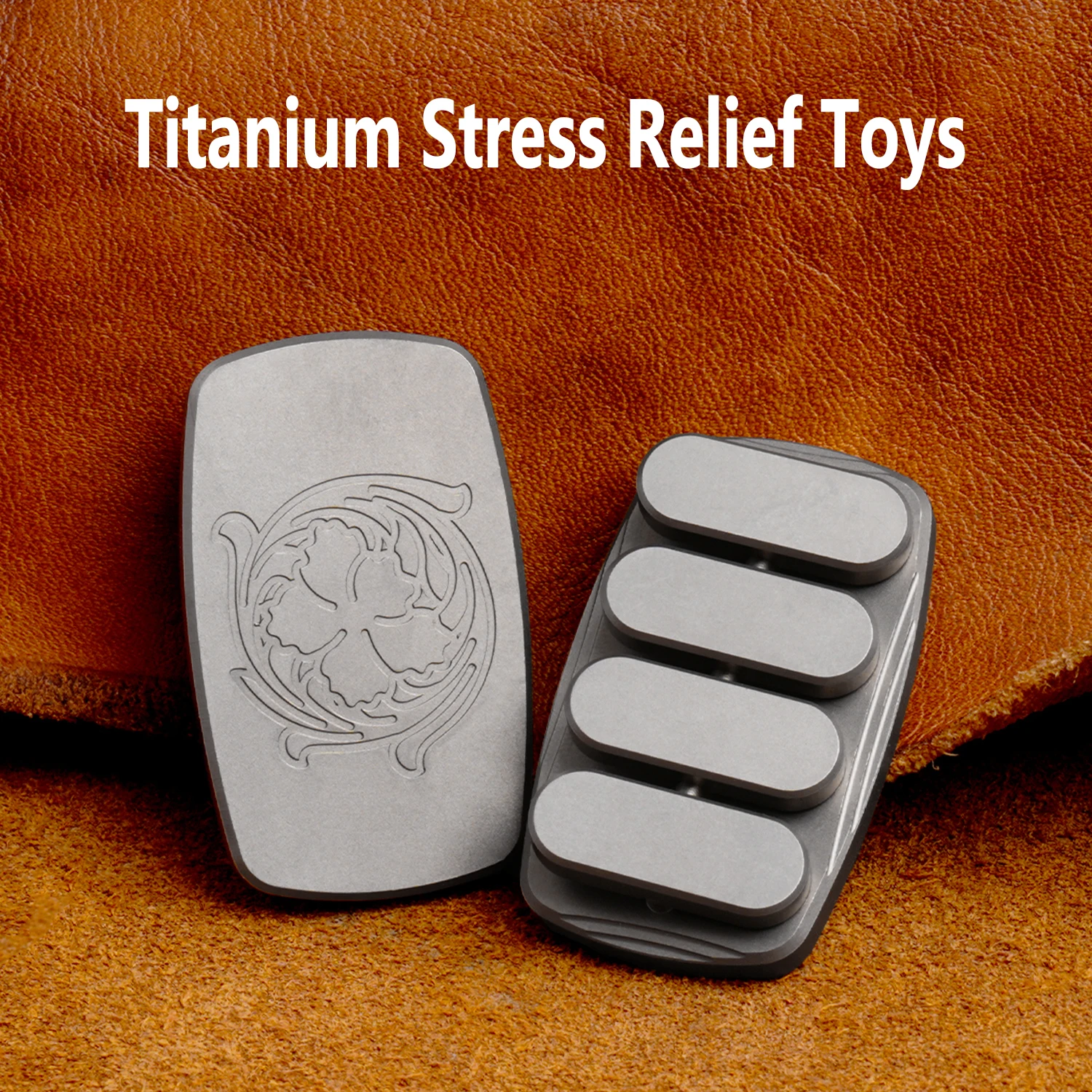 Titanium alloy Stress Relief Toys Piano seesaw Reduce Pressure EDC Exquisite Premium Gift Magnetic toy The sound decompression