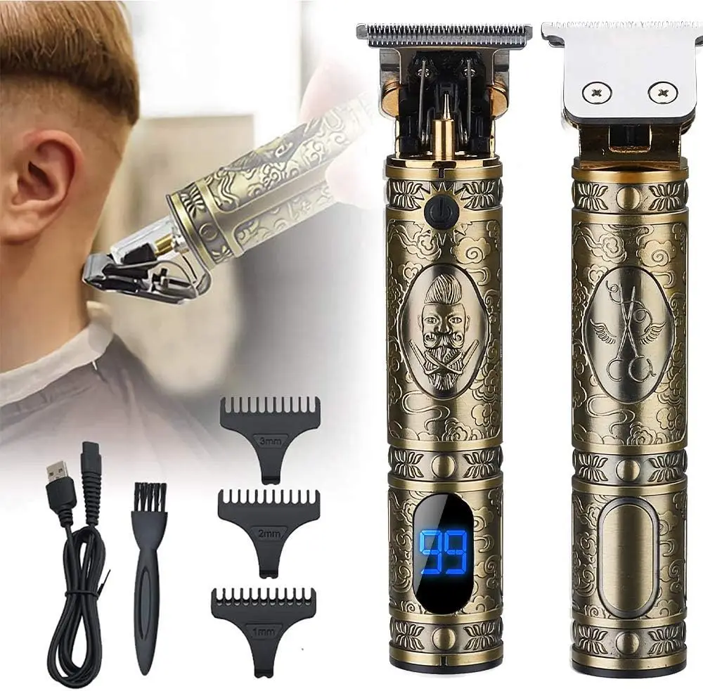 Cordless USB Rechargeable Trimmer | Men'S Shaving Edger Grooming Sculpting Shaver with Guide Comb, Suitable for Personal and Stylist Use, Perfect Gift for Him | Brand: YAIAWISU, Rechargeable Battery
