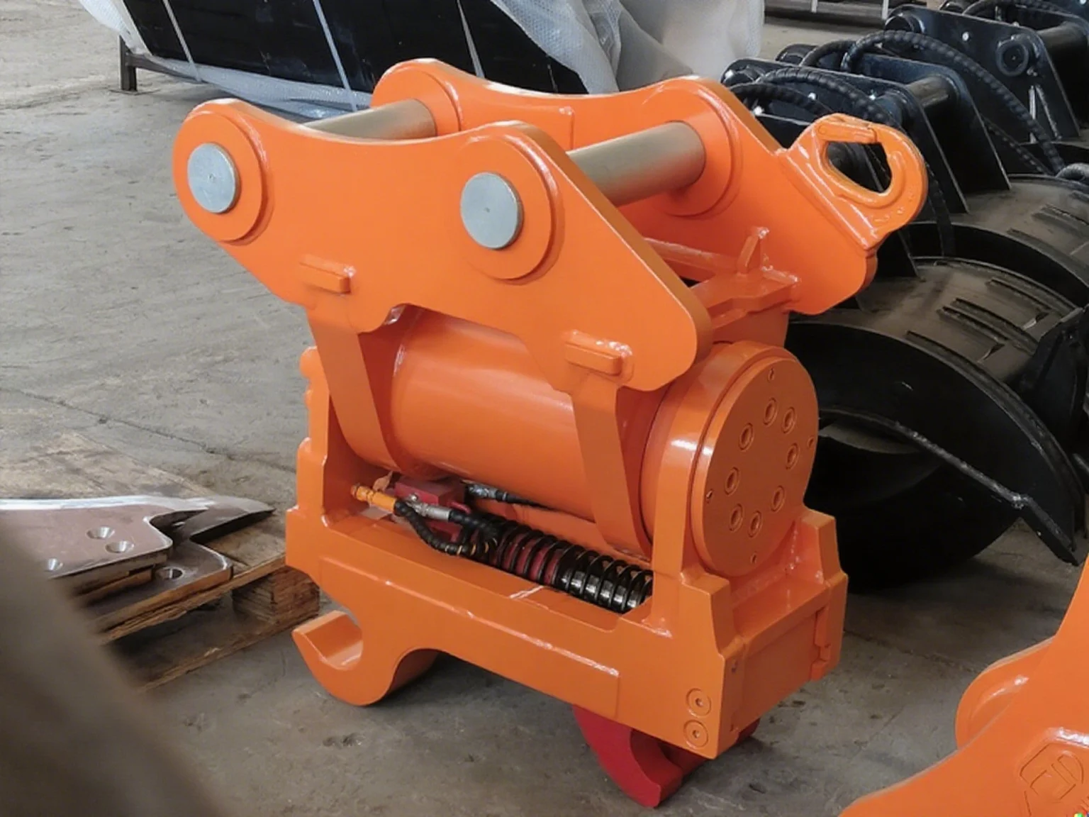 Excavator Power Tilt Hydraulic Tilting Quick Coupler Tilt Rotating Quick Hitch Mini Excavator