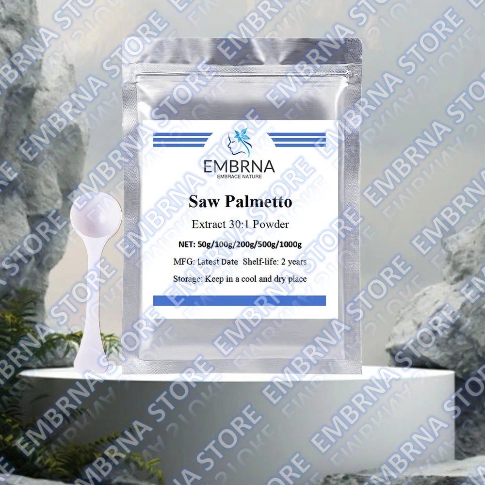 

Fast Global Shipping OutPack Aluminum FoilBag for Saw Palmetto Extract InnerPack DoubleDeck PlasticBag with Quantitative Spoon