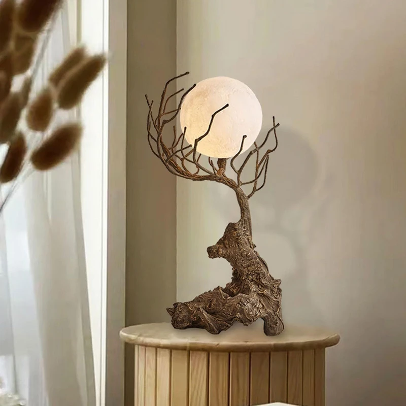 

Напольный светодиодный светильник Wabi Sabi в виде ветви дерева, креативный, оригинальный, для гостиной, спальни, прикроватный, для кабинета, винтажный, художественный, настольный светильник