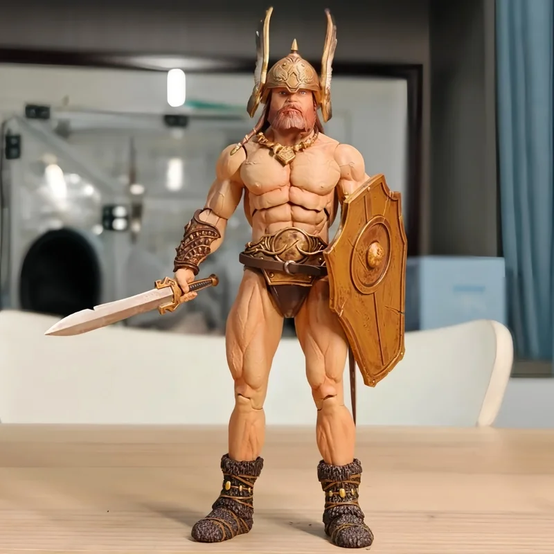Na stanie Frank Frazetta Norseman 1/12 Nordycki Wiking Figurka Akcji Model Kolekcjonerski Zabawki Prezenty Frazettagirl