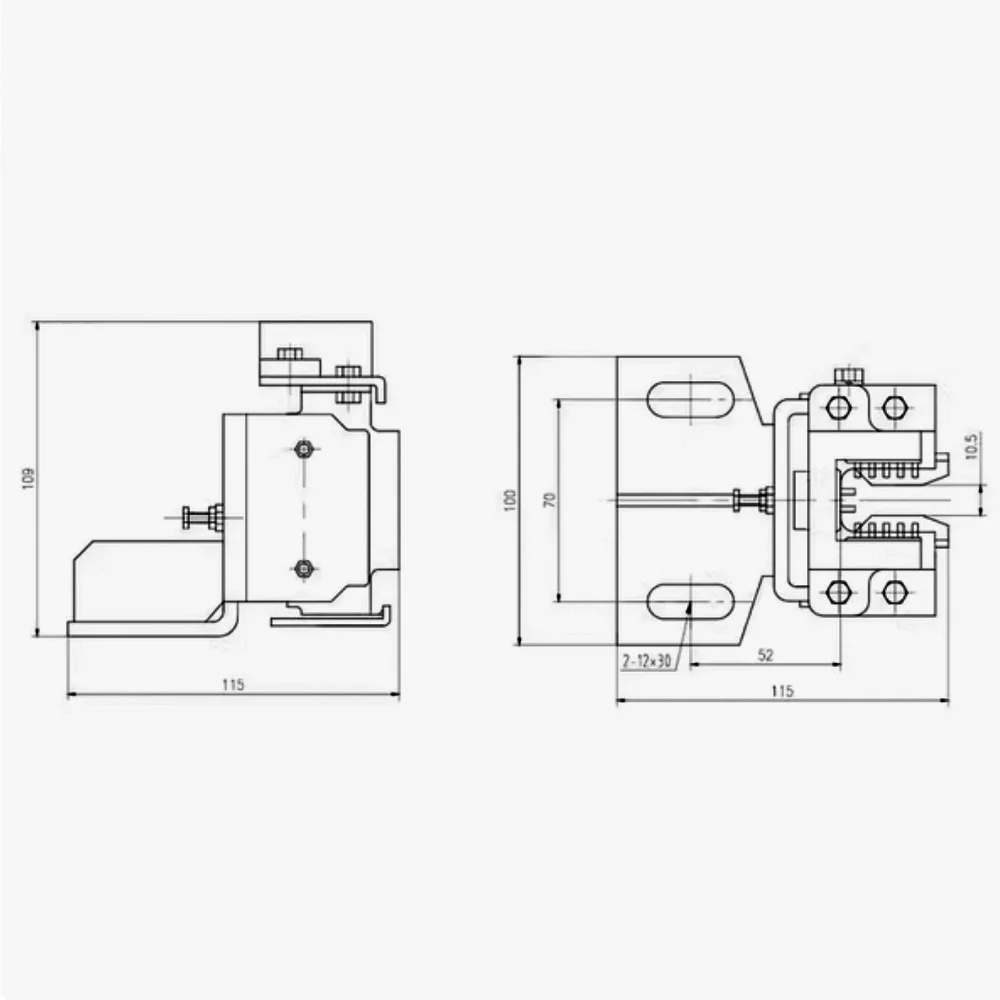 KONE Elevator Guide Shoe 10 mm No Need To Refuel Self-Lubricating 1 Piece