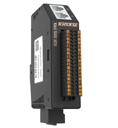 KRONZ EtherCAT Módulo IO Digital PNP NPN 16 canales Entrada Salida Terminal de E/S remoto Bus Ethernet Industrial Módulo Modbus IO
