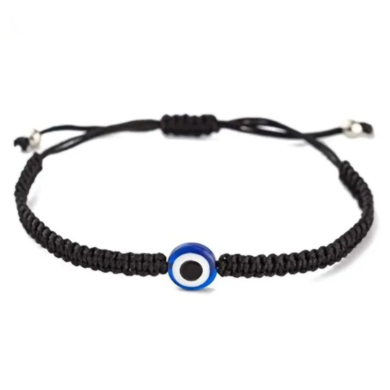 Benming year hot sale red rope seven knots lucky bracelet simple personality hand woven adjustable couple hand rope wholesale