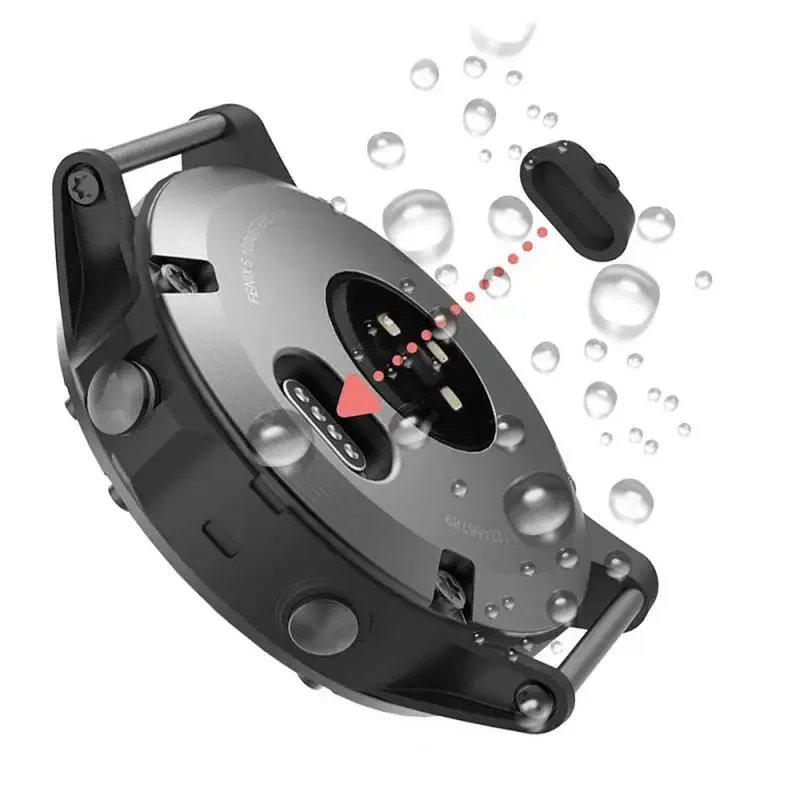 Suitable For Garmin Fenix6pro/7 Watch Charging Port Dust-proof Plug Garmin Watch Universal Silicone Dust-proof Protective Cover