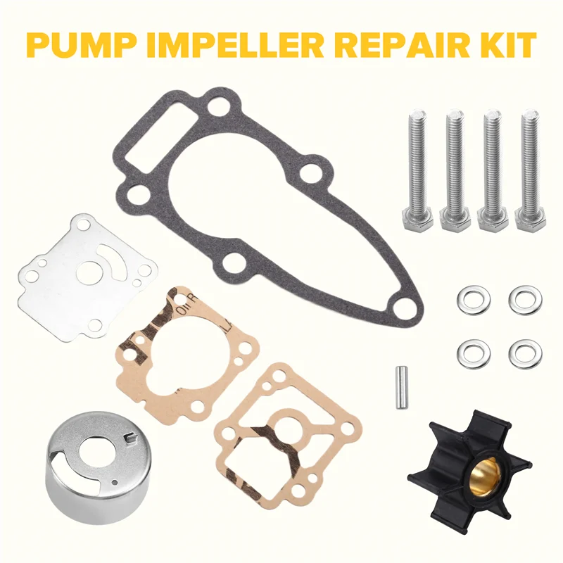 

Ремкомплект крыльчатки водяного насоса 3B2873222M для подвесного двигателя Nissan Tohatsu 8, 9,8 л.с. Деталь двигателя морской лодки 3B2-87322-2-AD39