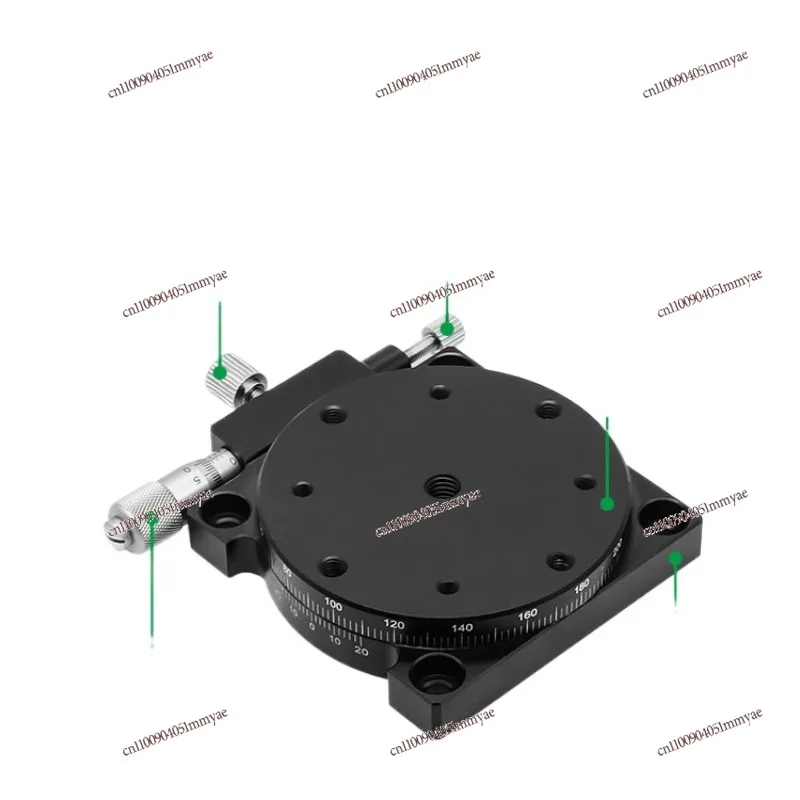 

Bestseller R-axis Rotary Slide Manual Adjustment Displacement Platform 360 ° Fine Adjustment Angle Indexing Disc RS60/40/90/125