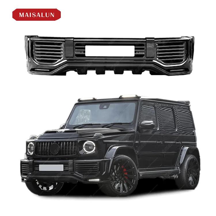 High Quality Body kit 2019+ For Mercedes Benz G Wagon W464 G63 G500 Car Upgrade To U Style with Front Rear Bumper Full Front Lip