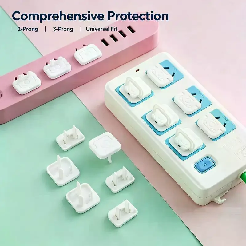 Baby Proof Outlet Covers Secure Fit Hard To Open Design For Home Toddler Safety Protection 8/10/20 PCS