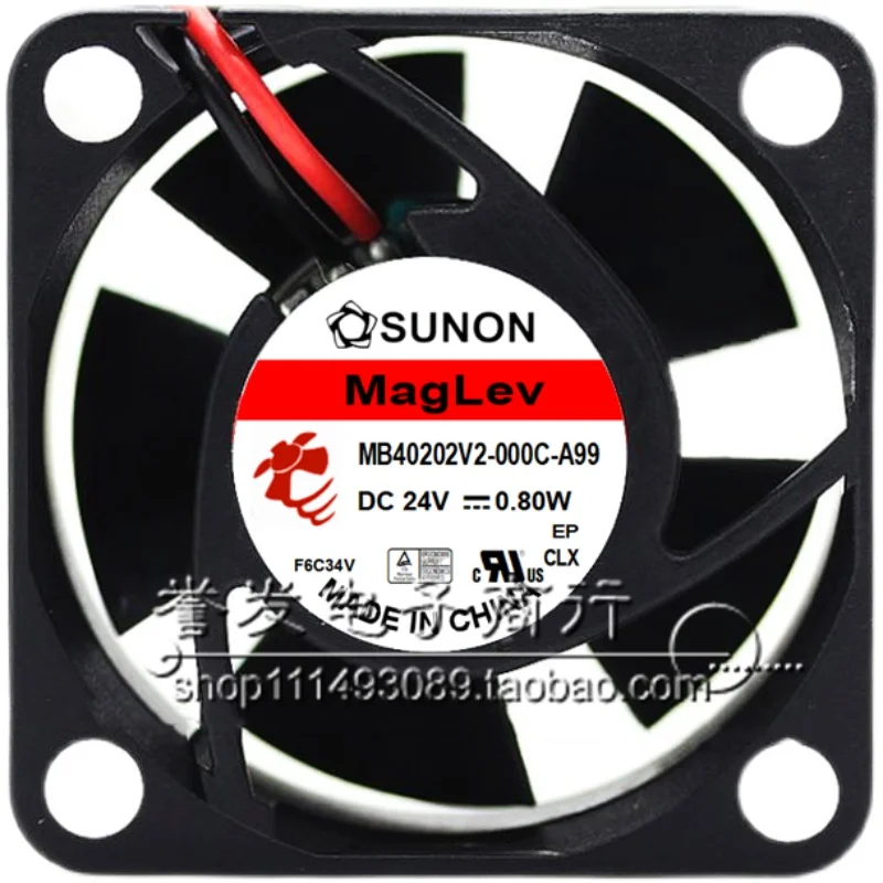 Nuevo RADIADOR de ventilador de refrigeración ORIGINAL MB40202V2-000C-A99 24V 0,80 W 4020 40x40x20mm