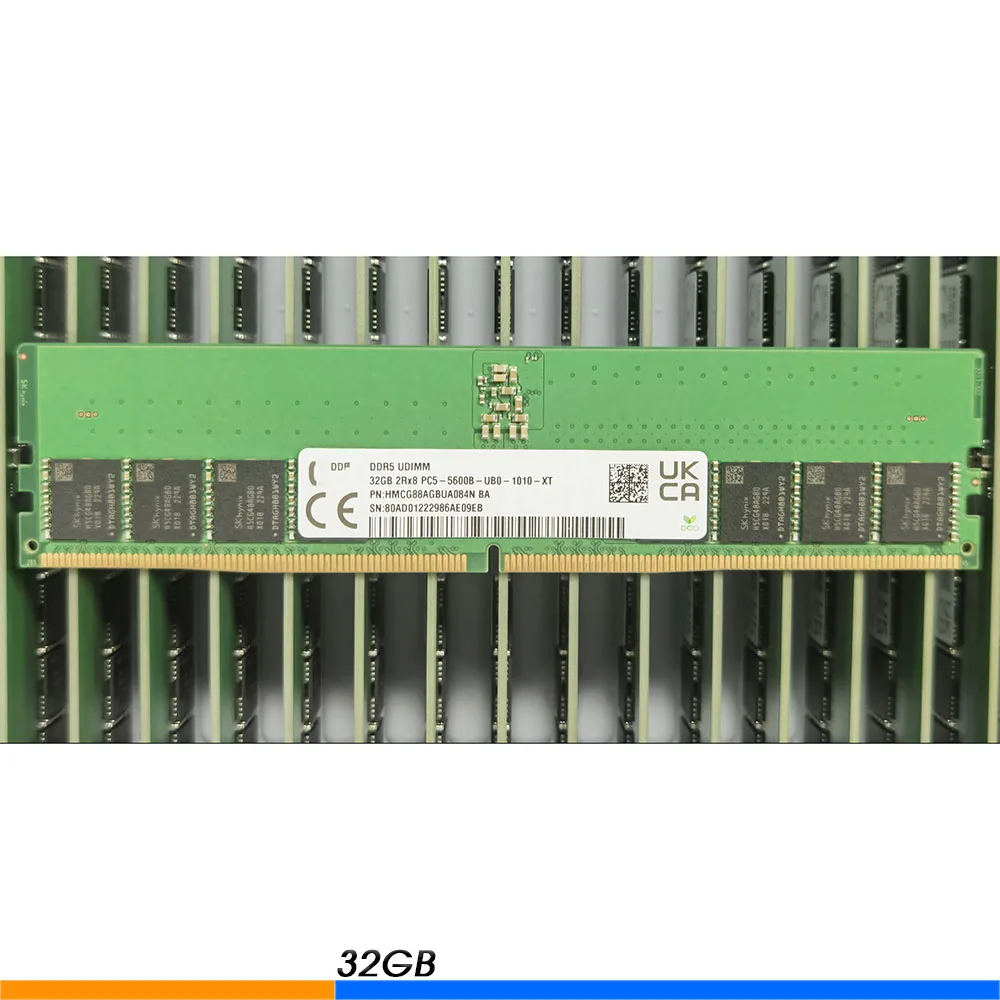 Brand New For SK Hynix 32GB HMCG88AGBUA084N HMCG88MEBUA081N DDR5 5600B PC5-4800B-U PC Memory