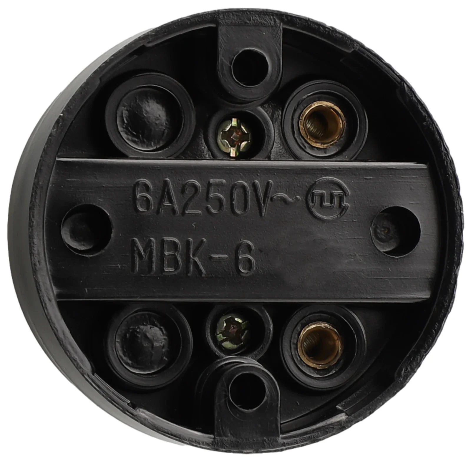 Single Control Switch Round Wall Mounted Easy Install Light Switch Retro Retro Style 1PC 220-250V Hot Sale New