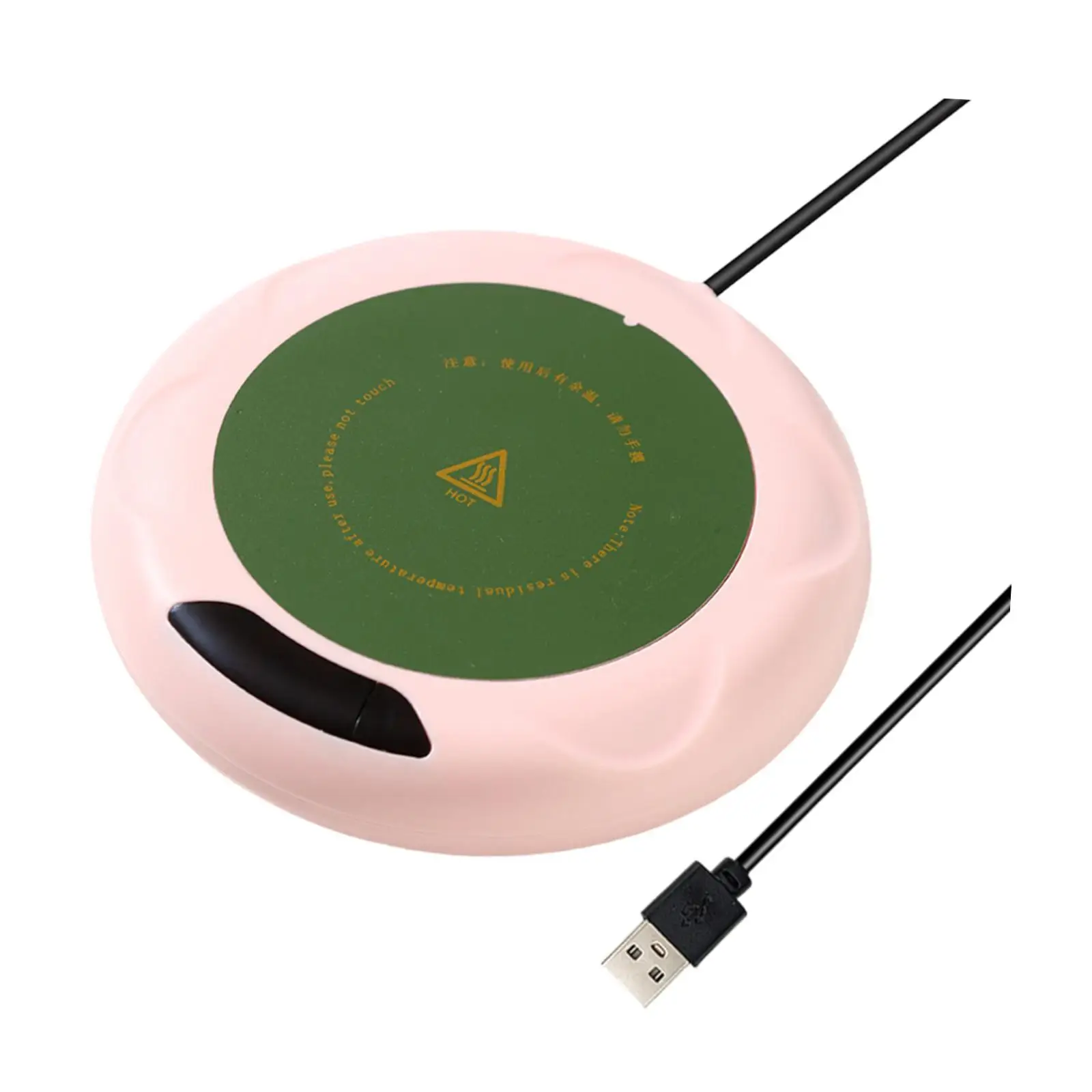 Electric Cup Warmer Smart Mug Heater Pad with Digital Display for Coffee Tea Milk Hot Chocolate