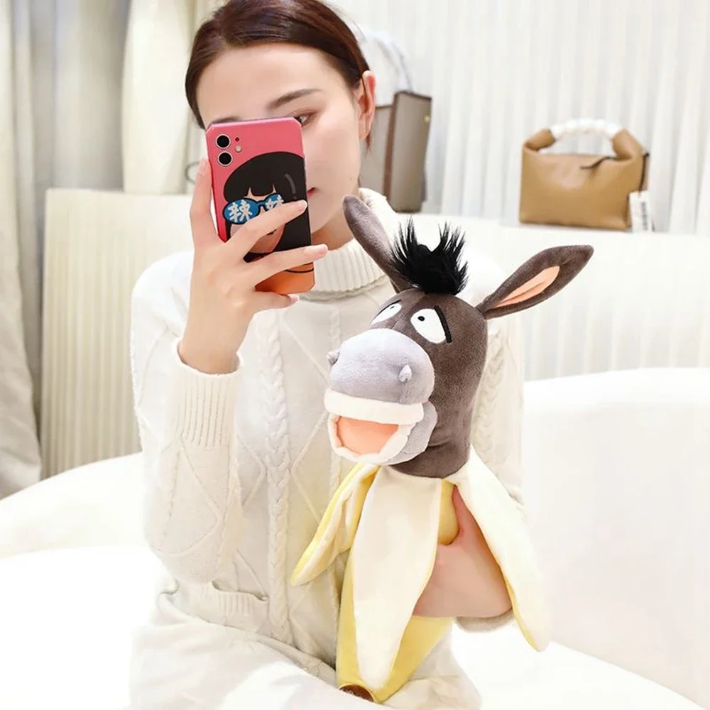 50cm Personality Banana Donkey Doll Creative Funny Plush Toy Throw Pillow Soft And Comfortable To Send Friends Birthday Presents