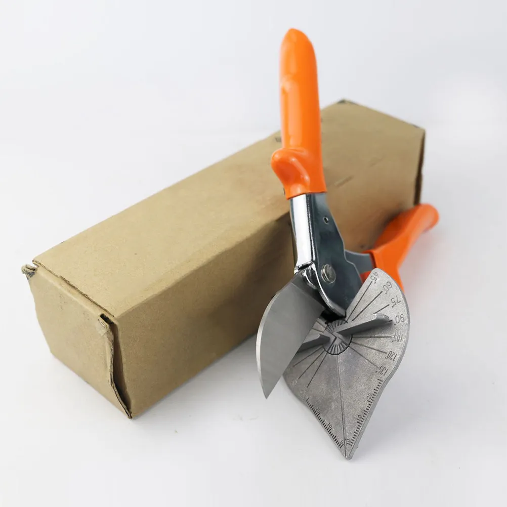 

45-90 Degree Multi-Function Right Angle Miter Shear Steel Wood Trunking Shear Cutter for Plastic Tubing Trim Cutting