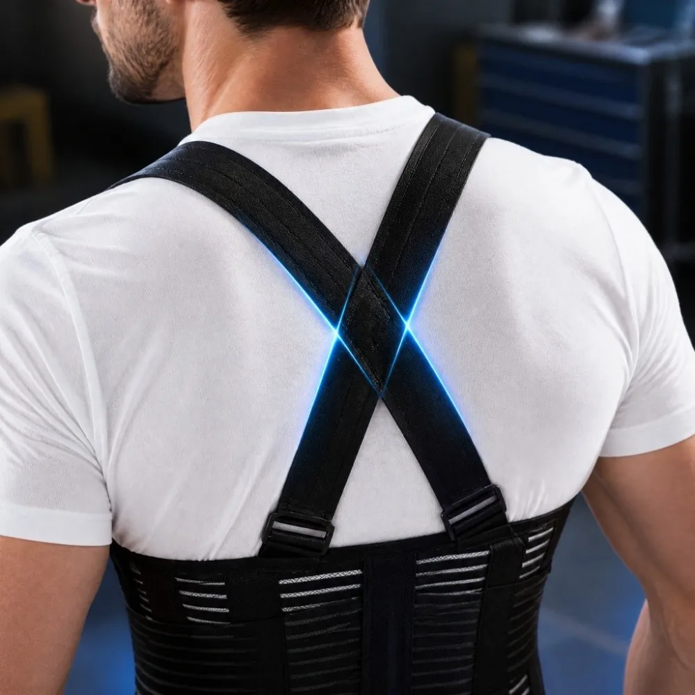 Adjustable Waist Stabilizers Belt Breathable Material Comfortable Waist Hold Multipurpose Waist Belt Reflective Safety Panel