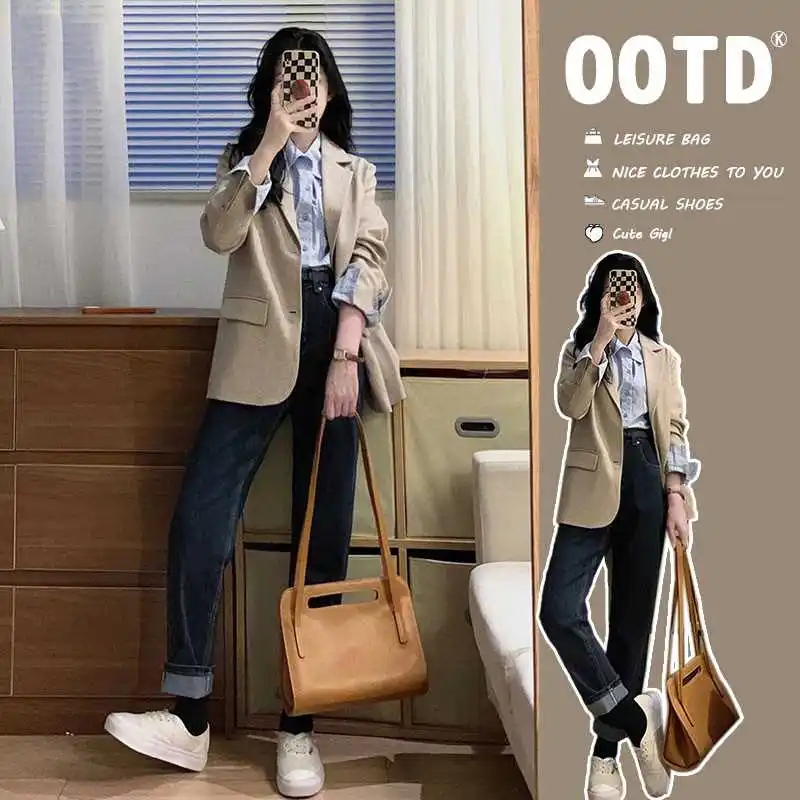 

Весенний новый женский профессиональный костюм irt SMA Faionable Workwear Ensemble Ele Corporate Sle Student School orm