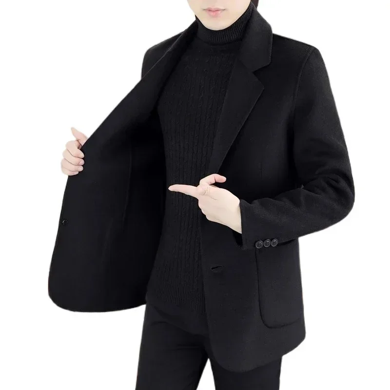 Solid Blazers Men Groom Wear Spring New Arrival