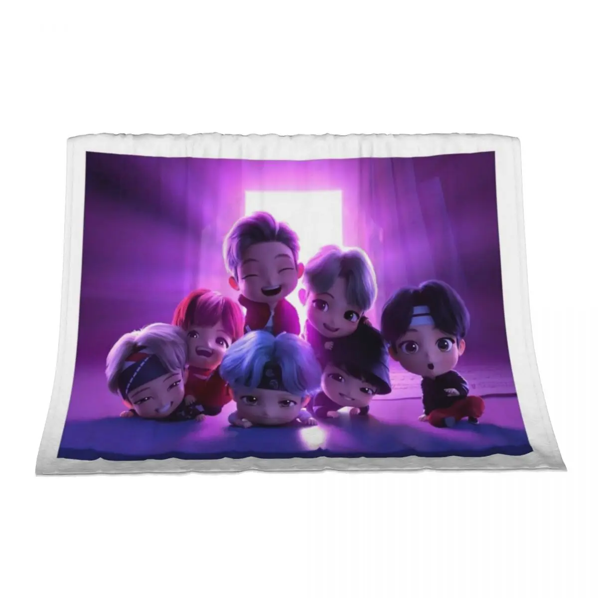 

TinyTan Dream On Zipper pouch Throw Blanket Weighted anime Decorative Throw Blankets
