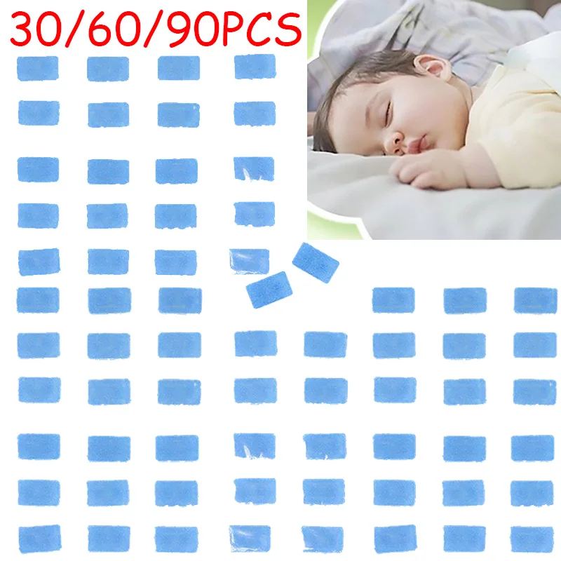 30-90 Uds. Tabletas repelentes de mosquitos r, hoja antimosquitos, plagas, trampa adhesiva no tóxica para interiores, trampa multifuncional para insectos voladores