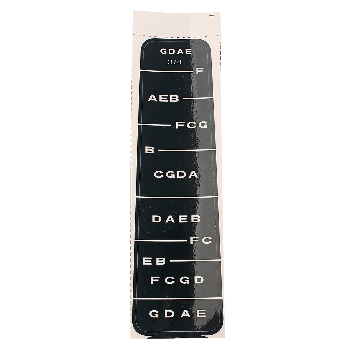

10 Pcs Violin Sticker Finger Board Fretboard Indicator Note Learn Fiddle Guide Scale