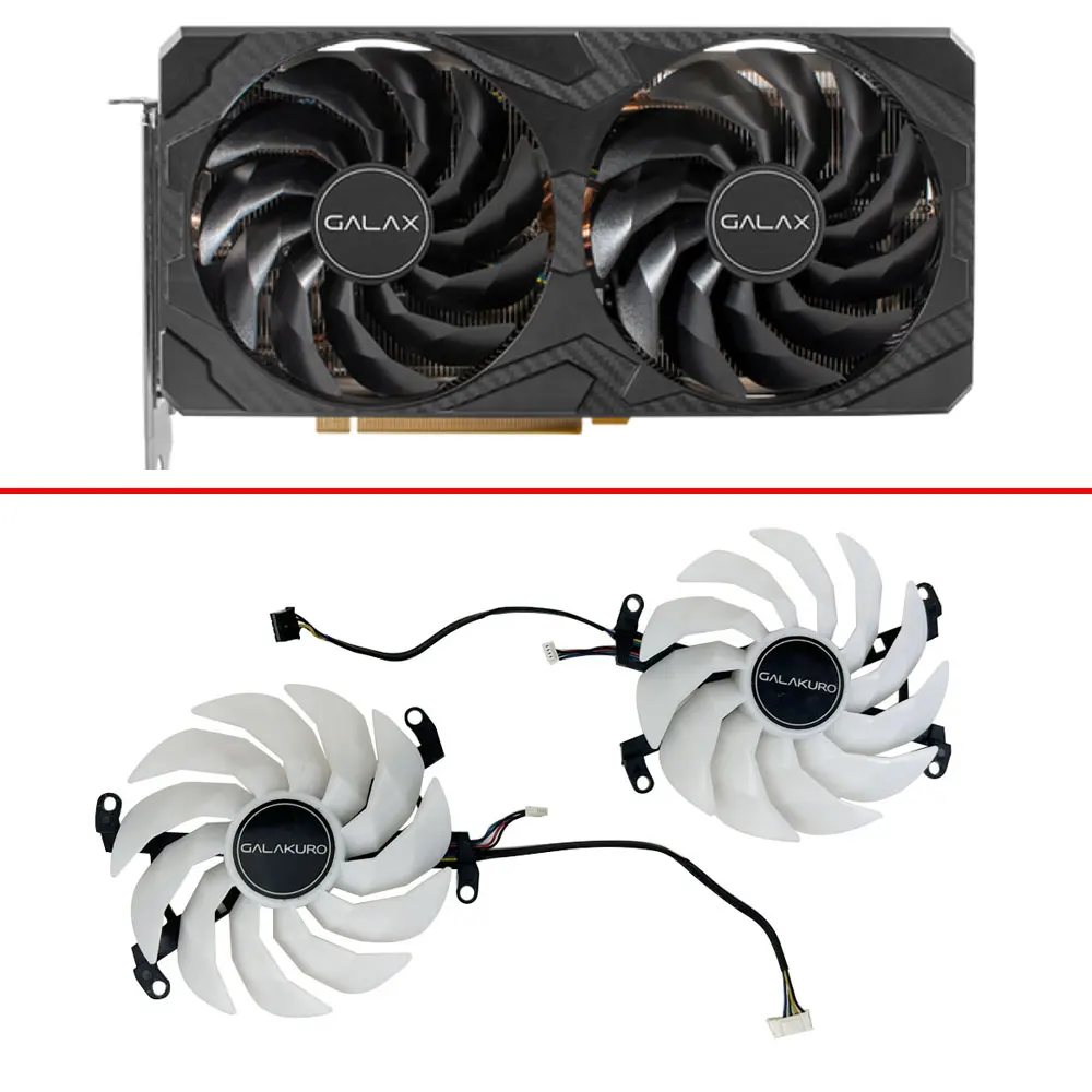 

Cooling KFA2 RTX3070 For Galaxy GeForce RTX 3070 LHR Video Card Fan 102MM GFY10015H12SPA RTX3070 Graphics Card Replacement Fan