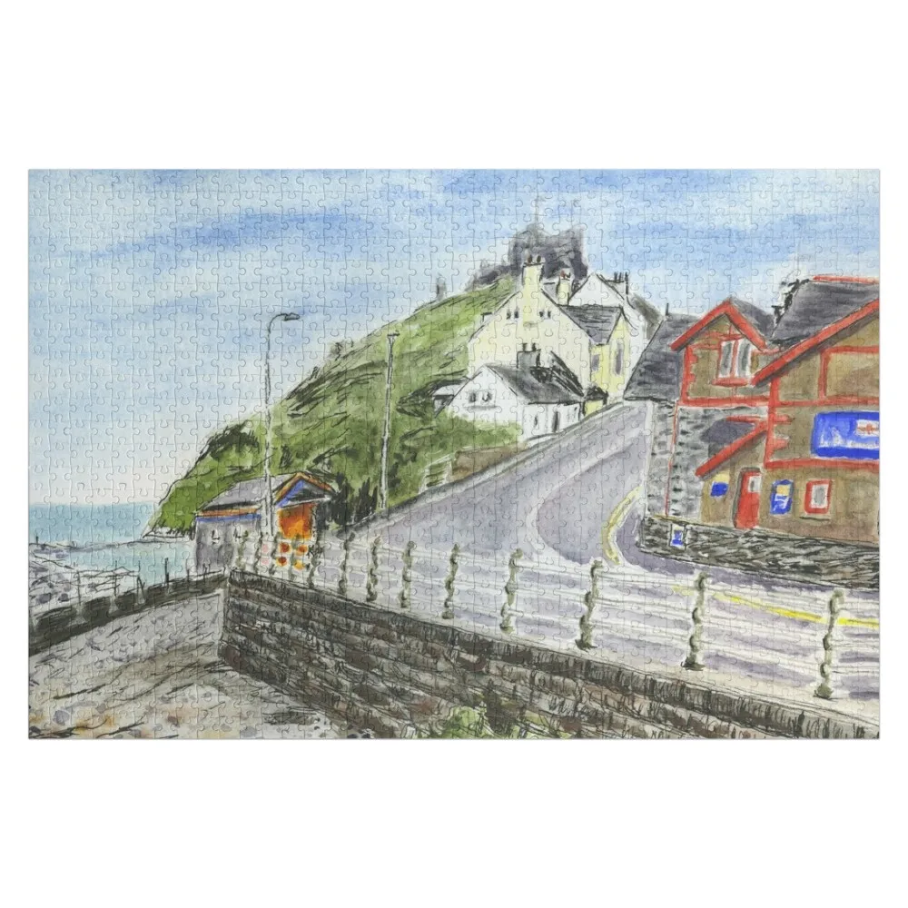 

Cricieth/ Criccieth on Pen Lln/ the Llyn Peninsula, Gwynedd, Cymru Gogledd/ North Wales Jigsaw Puzzle