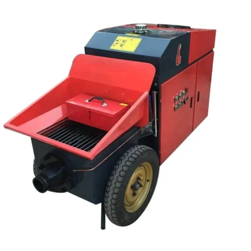 YG Mini Concrete Pump Truck  20m3 Diesel Engine Concrete Pumping Equipment Small Concrete Pump Machine Factory for Sale