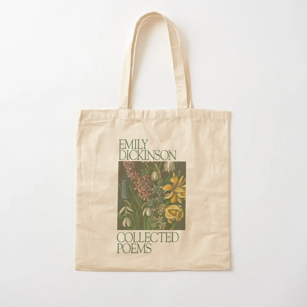 

Emily Dickinson - Collected Poems Tote Bag Shopping bags Custom bag hand bags Canvas Tote Bag