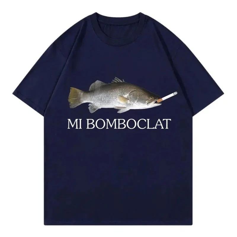 Funny Animal Parody Pattern T-shirt for Men and Women, Couple Set, Loose and Breathable Short Sleeve