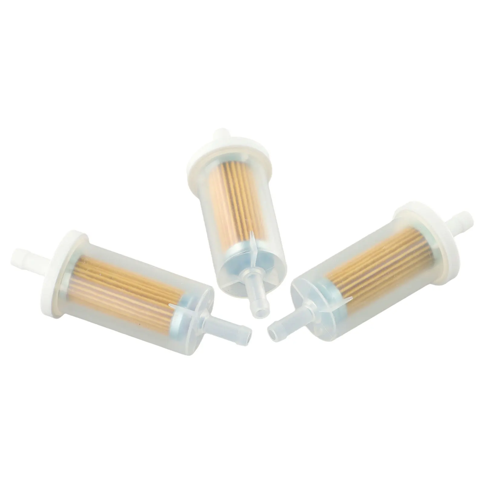 

3 Pack Inline Fuel Filters for Troy Mower and Tractor Replaces For 695666 691035 845125 Fits 1/4 Inch Fuel Line