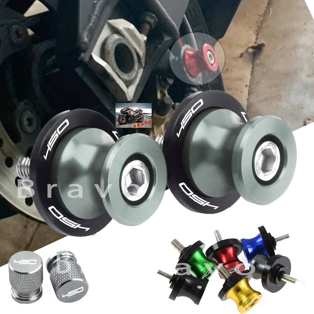 

For Cfmoto 450SR 450sr 450 SR 2025 2026 Motorcycle Swingarm Spools Sliders Stand Screws Accessories Bolts Valve Caps