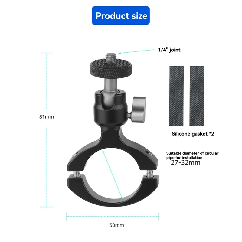 【Buy It-Now!】GOPRO Camera Bracket Kit 1/4 Interface Mobile Phone Photography Selfie Bracket For GOPRO Camera
