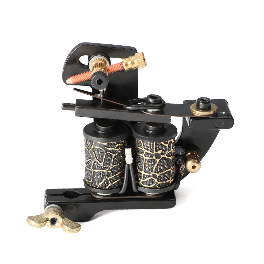 

Professional Tattoo machine Direct charge coil tattoonew secant mist fine carving tattoo equipment MZZA11-3,MZZA12-3 free ship