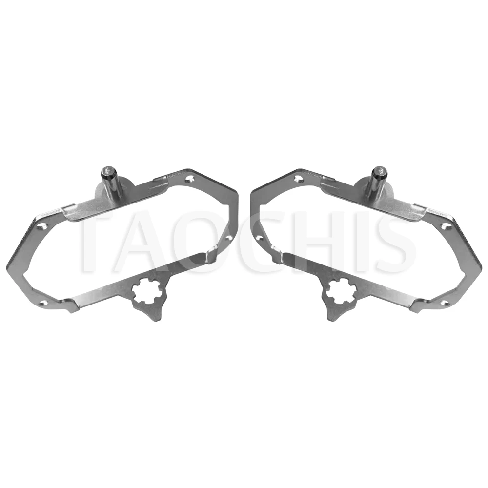 

TAOCHIS Adapter Frame Headlights Transition Bracket for Nissan x-trail 2020-2021 LED headlamp Hella 3R 5 Projector Lens Retrofit