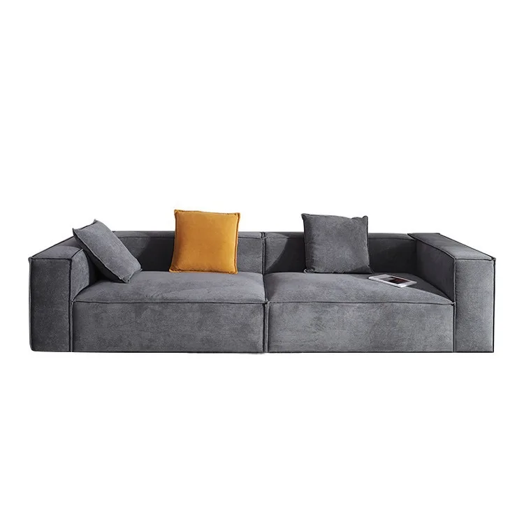 Divano quadrato country americano