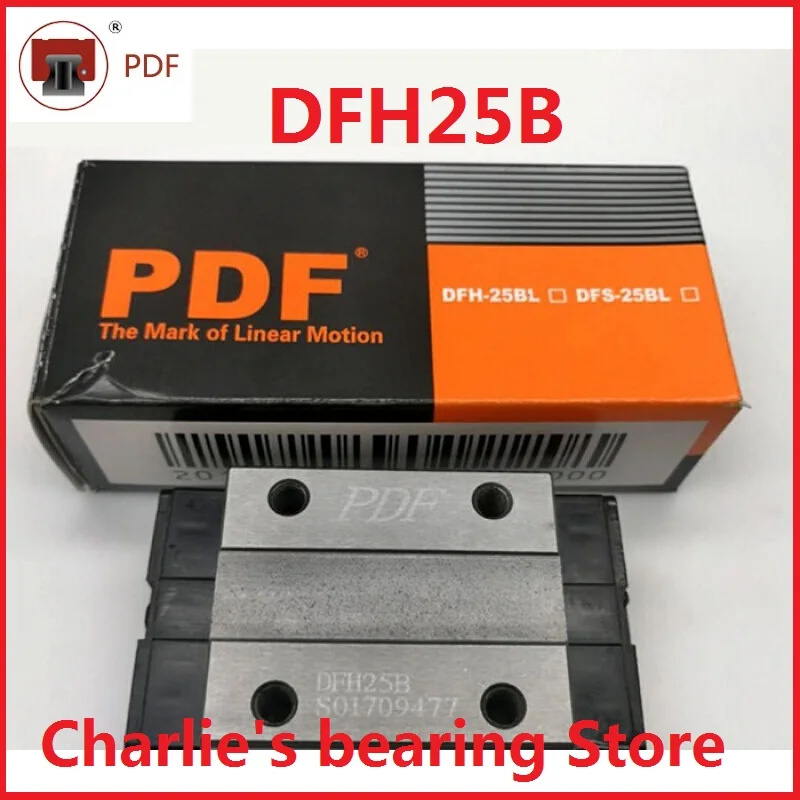 1pc 100% brand new original genuine taiwan PDF brand linear guide block DFH25B