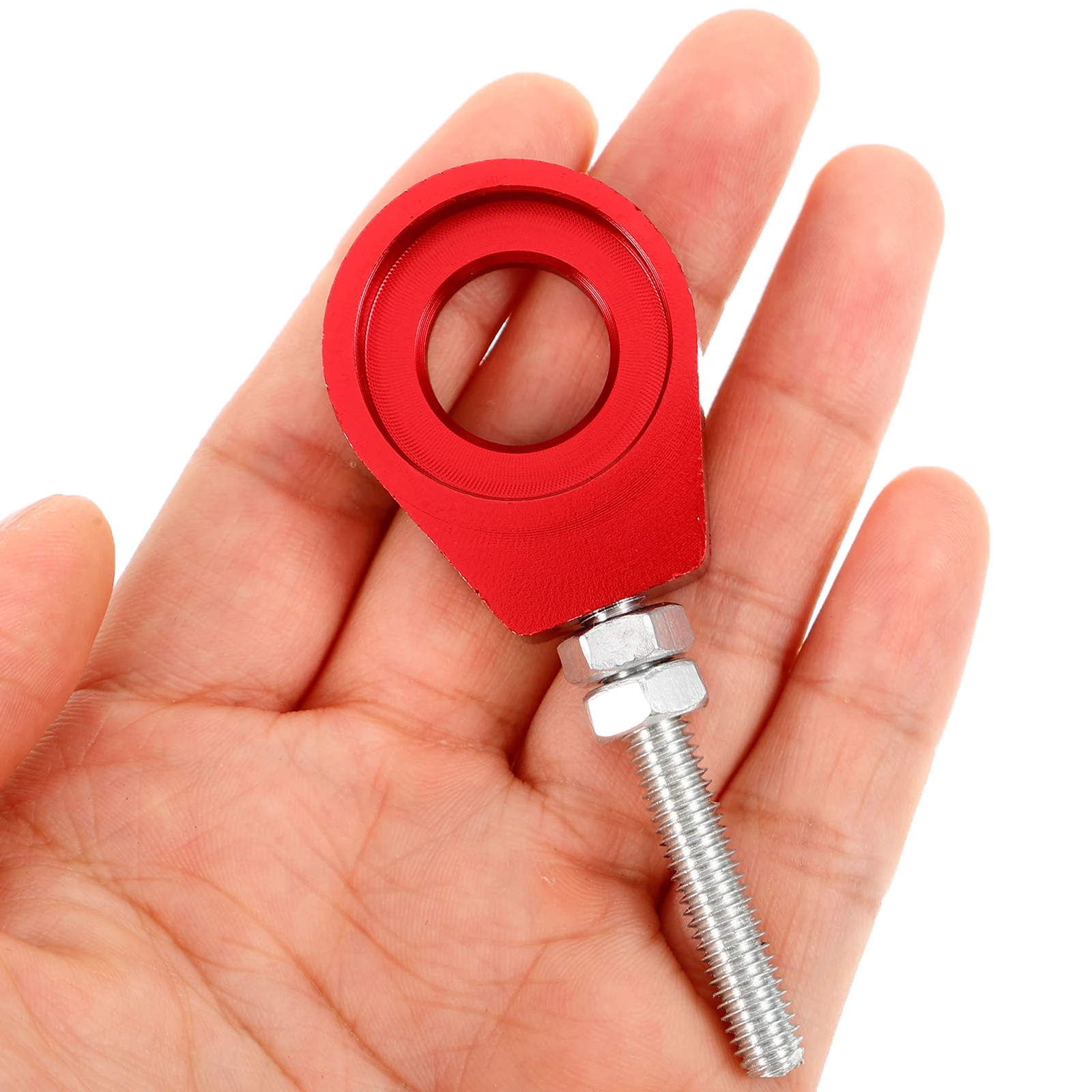 

2 pcs Adjuster For Motorcycle Tensioner Aluminum Chain Tension Adjuster Bolt Motorcycle Accessories Parts Compact Metal Chain