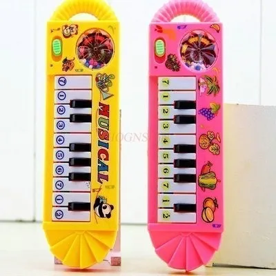 1pcs Baby toy music, early education, electronic organ, intelligence education, baby accordion, children's toy wholesale stand