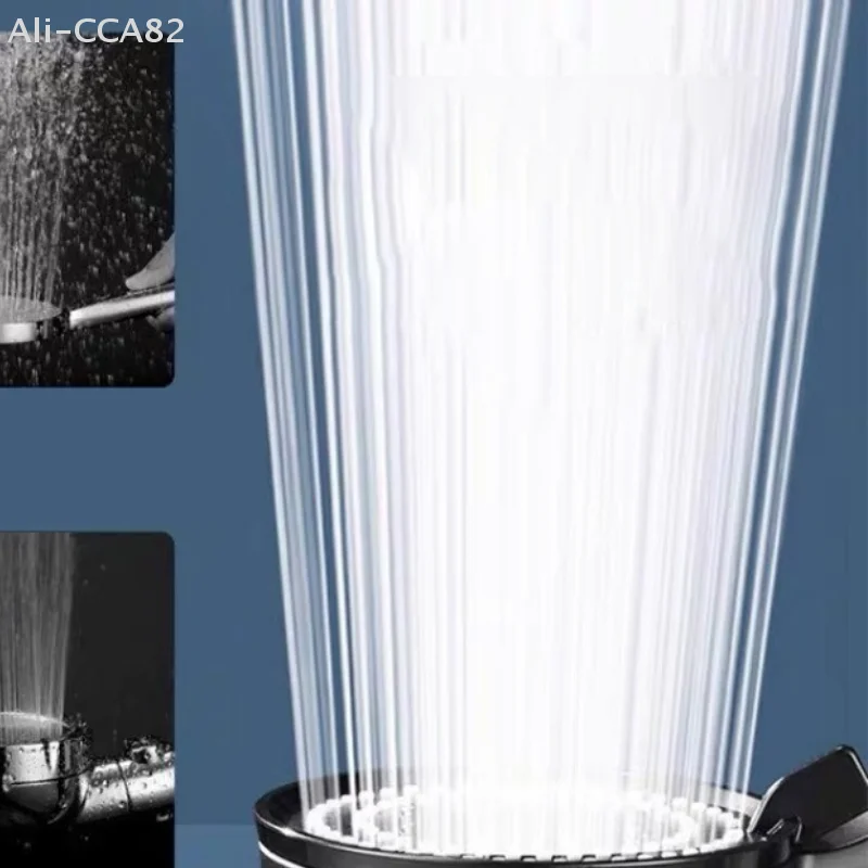 

SHIDWJ Shower Booster Head Shower Head Bathroom Shower Hand Shower Head Holder Set