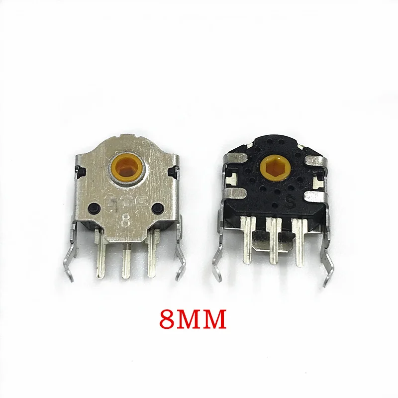 5 Buah Enkoder Mouse Inti Kuning TTC Sangat Akurat 7Mm/8Mm/9Mm/10Mm/11Mm/13Mm/14Mm Dekoder Mouse untuk Banyak Merek Perbaikan Mouse