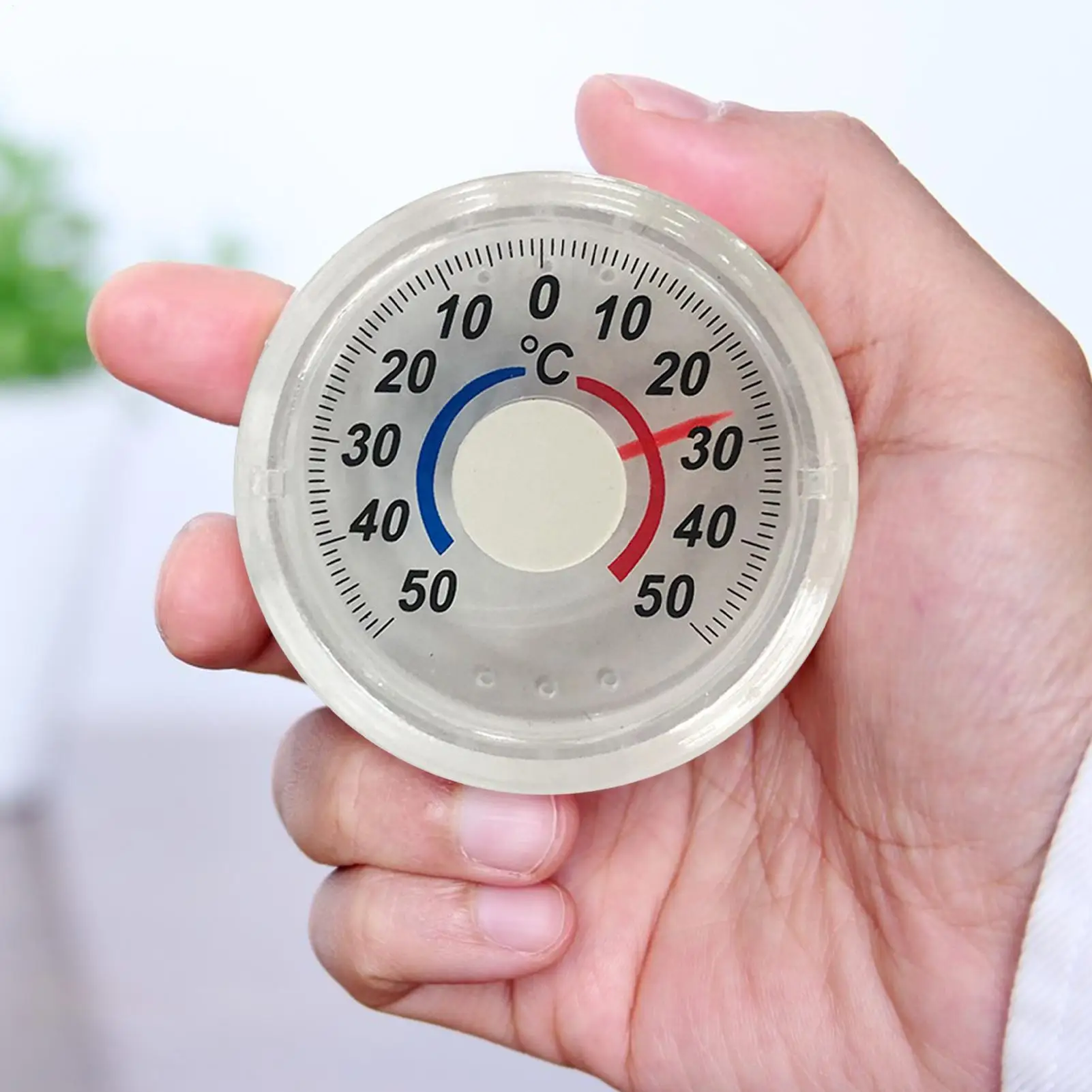 Outside Temperature Gauge Outdoor Temperature Stick Analog Thermograph Easy to Read Accurate Measurement Equipment for Study