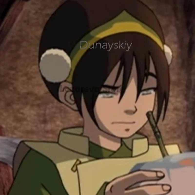 Blind Bandit Toph Beifong Cosplay Perücke Anime Film Maßgeschneiderter Stil Hair Master Powerful Cosplay sexy Outfits Kostüm