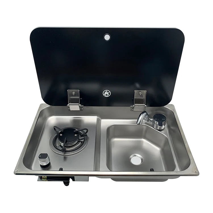 

Rv Caravan Gas Kitchen Stove Camper Van Stove Combo