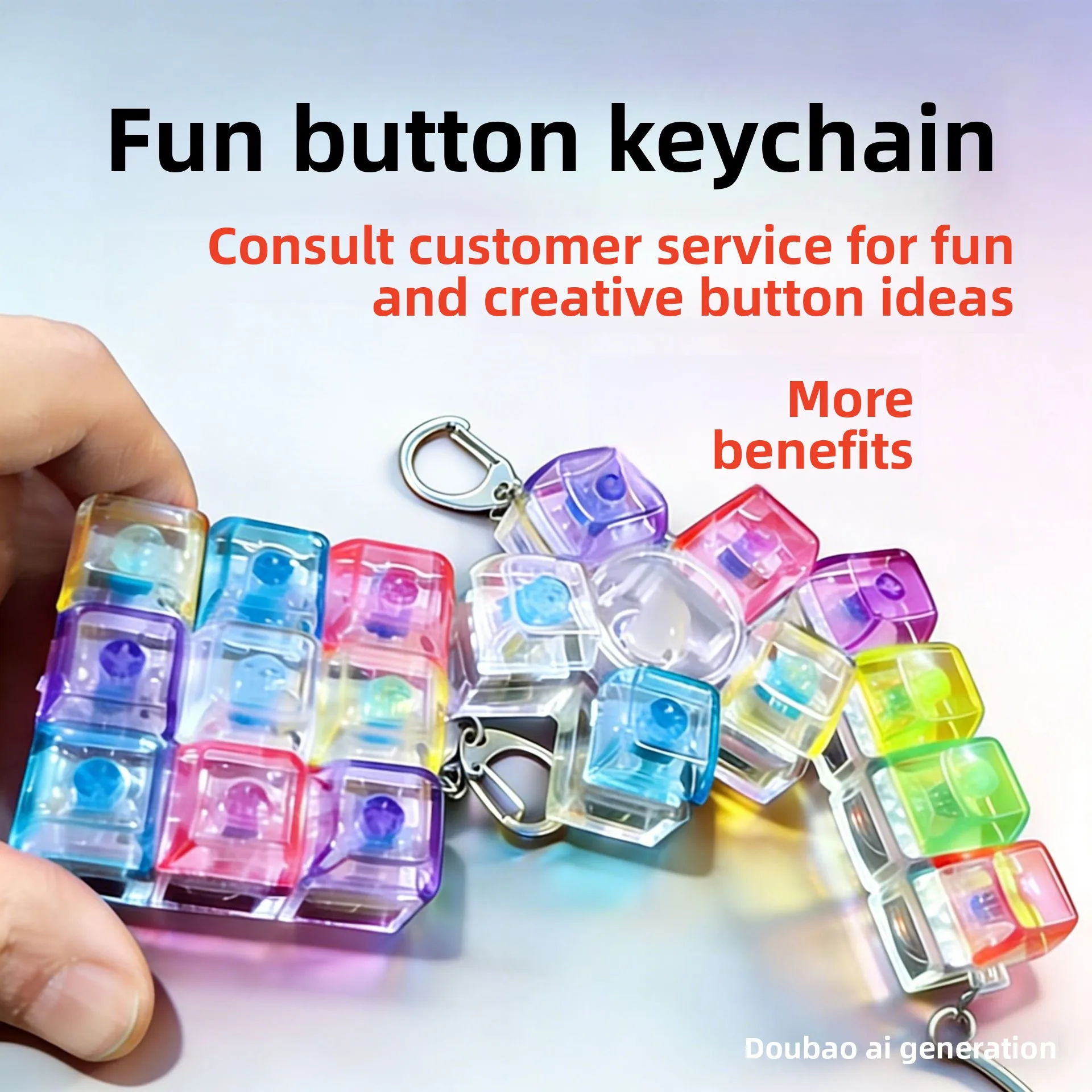 Fun Fun Keys Keychain Decompression Toy Mechanical Keyboard Shaft Creative Pendant Decompression Artifact Fingertip Gyro - Aliexpress Deal