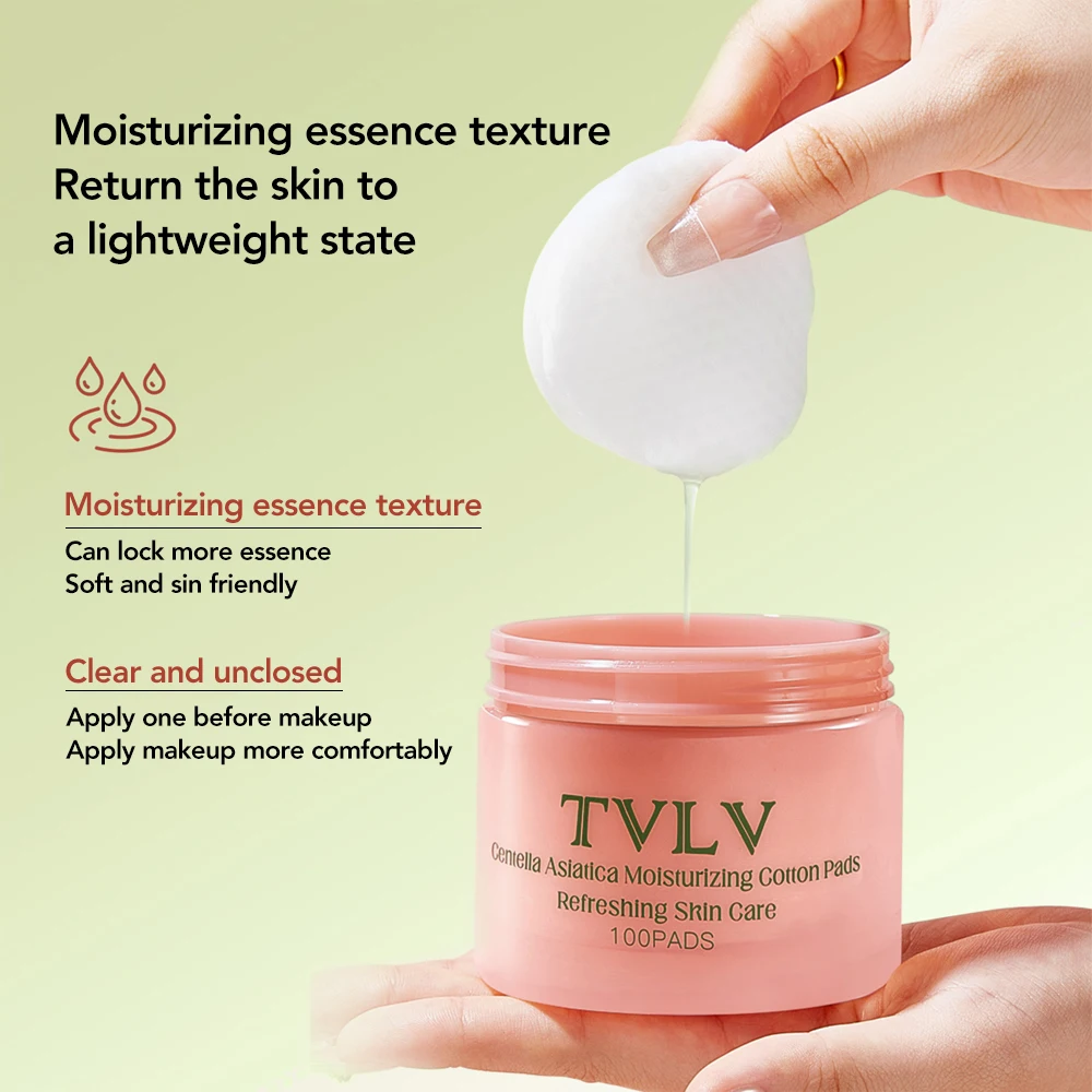 100 قطعة العناية بالبشرة الكورية التطهير الوسادة Centella Asiatica ترطيب عميق ترطيب الحبر وسادات قطنية وسادة الوجه أدوات ماكياج