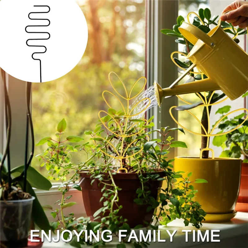 

Garden Indoor Climbing Plant Metal Trellis, Plant Climbing Frame Potted Plant Trellis Support Garden Supplies-ABUA