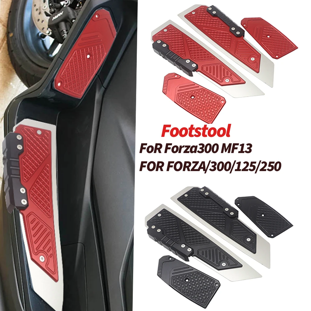 

Motorcycle Honda forza 300 Footrest Foot Pads Pedal Plate Pedals For Honda Forza300 MF13 FORZA/300/125/250 2018 2019 Accessories