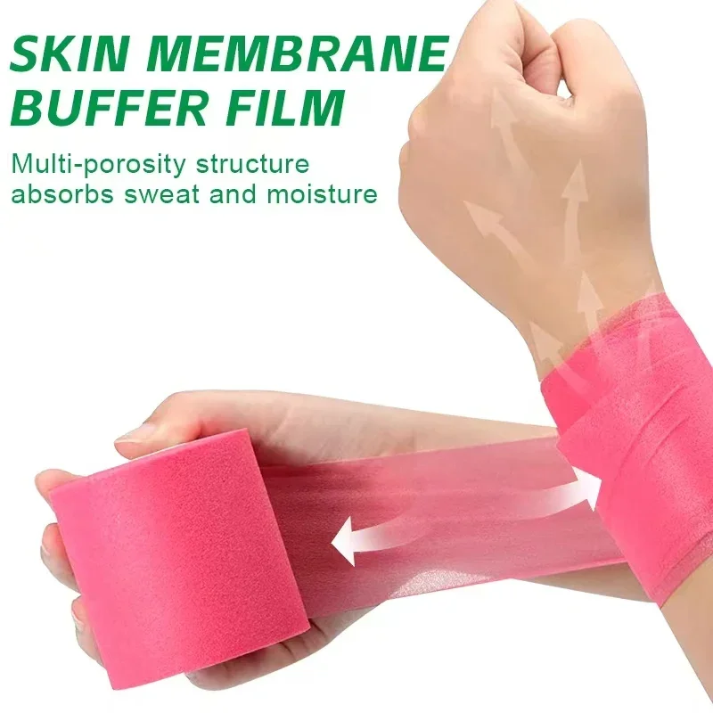 

Спортивные водонепроницаемые спортивные наклейки на ленту, бинты для восстановления мышц, защитные ремни, облегчение боли, теннис, тренажерный зал, легкий, дышащий